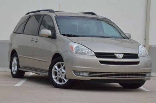 2004 sienna xle lthr nav bk up cam rear entertainment roof fresh trade $599 ship