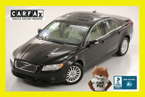 7-days *no reserve* &#039;08 s80 3.2l auto 24mpg carfax extra clean fresh trade in