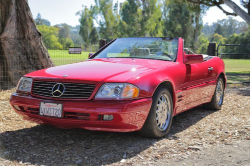 1996 mercedes-benz sl600, 38k miles, convertible, 6.0 liter v12