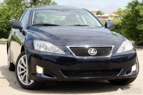 2008 lexus is250 awd leather sunroof heated and cooled seats xenon automatic