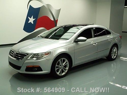 2010 volkswagen cc 2.0t lux sunroof nav rear cam 26k mi texas direct auto