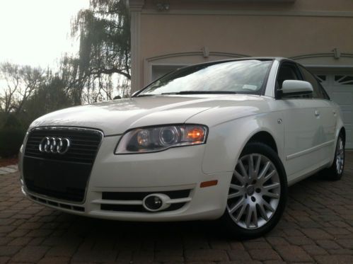 2006 audi a4 quattro sedan awd 2.0t turbo clean! leather sport package free ship