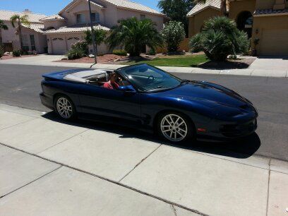 1999 pontiac firebird trans am convertible 2-door 5.7l