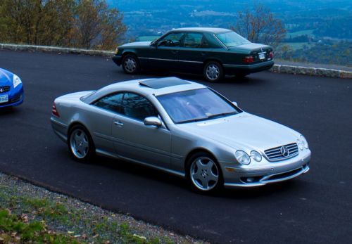 2002 mercedes-benz cl500 amg package - heated/cooled massage seats  - distronic