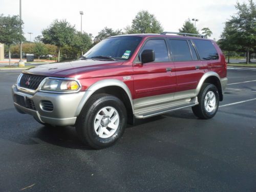 2001 mitsubishi montero sport xls: only 98k miles