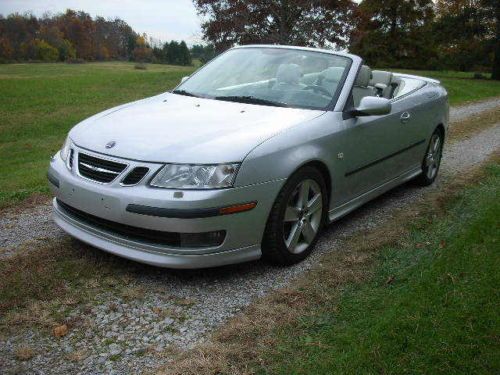 2006 Saab 9-3 Aero Convertible 2.8L Turbo 6-speed Xenons Heated Leather, US $9,500.00, image 2