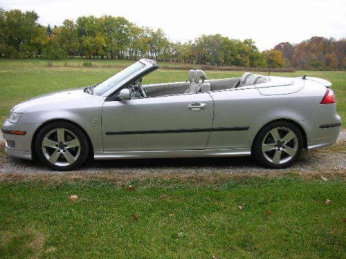 2006 Saab 9-3 Aero Convertible 2.8L Turbo 6-speed Xenons Heated Leather, US $9,500.00, image 4