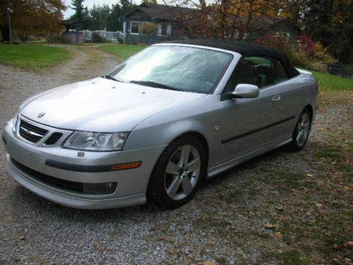 2006 Saab 9-3 Aero Convertible 2.8L Turbo 6-speed Xenons Heated Leather, US $9,500.00, image 5