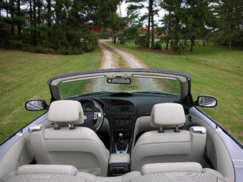 2006 Saab 9-3 Aero Convertible 2.8L Turbo 6-speed Xenons Heated Leather, US $9,500.00, image 8