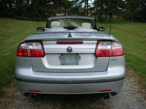 2006 Saab 9-3 Aero Convertible 2.8L Turbo 6-speed Xenons Heated Leather, US $9,500.00, image 9
