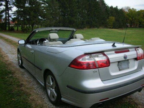 2006 Saab 9-3 Aero Convertible 2.8L Turbo 6-speed Xenons Heated Leather, US $9,500.00, image 12