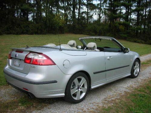 2006 Saab 9-3 Aero Convertible 2.8L Turbo 6-speed Xenons Heated Leather, US $9,500.00, image 14