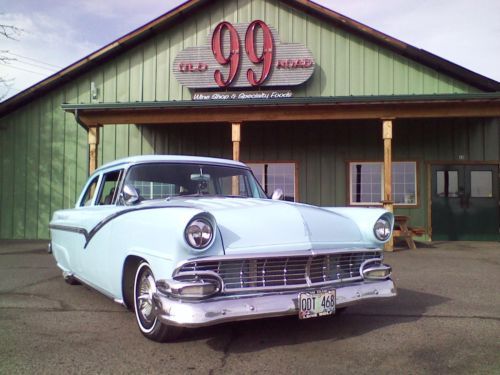 1956, ford, fairlane, custom, leadsled, hot rod