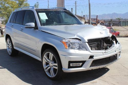 2012 mercedes-benz glk350 4matic damaged bill of sale title loaded wont last!!