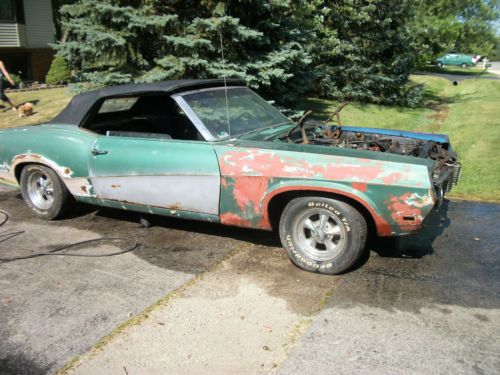 1969 mercury cougar convertible