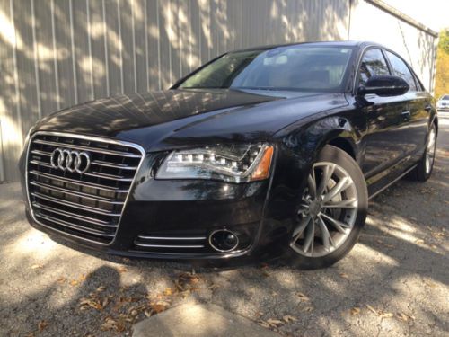 2011 audi a8 quattro l sedan 4-door 4.2l awd, loaded, low reserve!!