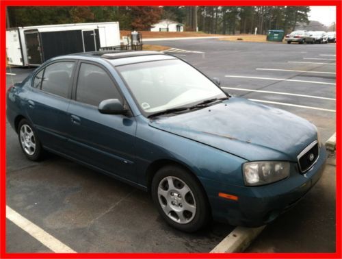 2001 hyundai elantra gls sedan 4-door 2.0l