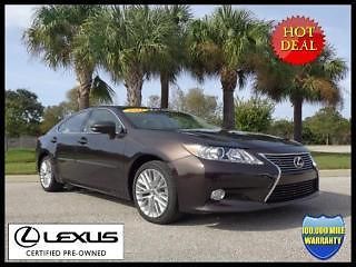 Lexus certified 2013 es 350 luxury pacakge/navigation/blind spot monitor &amp; more!