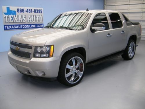 We finance!!!  2007 chevrolet avalanche ls crew cab onstar tow texas auto