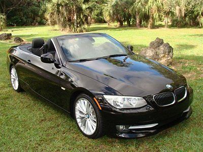 2011 bmw 335cic,warranty &amp; free maint.,1-owner,carfax certified,navigation,no re