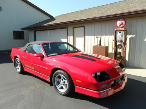 1988 Chevrolet CAMARO IROC Z28 Convertible 5.0 TPI "Nice", image 2