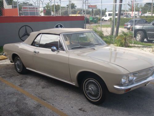 1965 chevy chevrolet corvair convertible great deal extras!