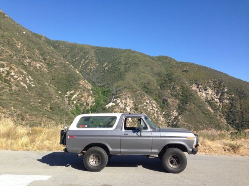 1978 ford bronco custom full size