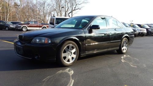 2005 lincoln ls v8, loaded, clean, black on black, moonroof, 101k, 6cd, cheap