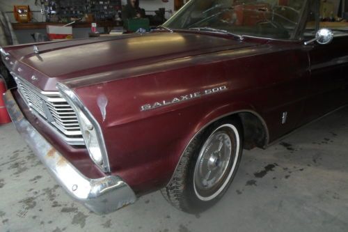 1965 ford galaxie 500 convertible