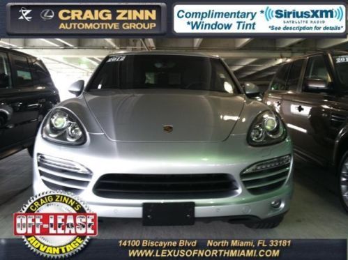 2012 porsche cayenne low miles suv 3.8l cd 10 speakers