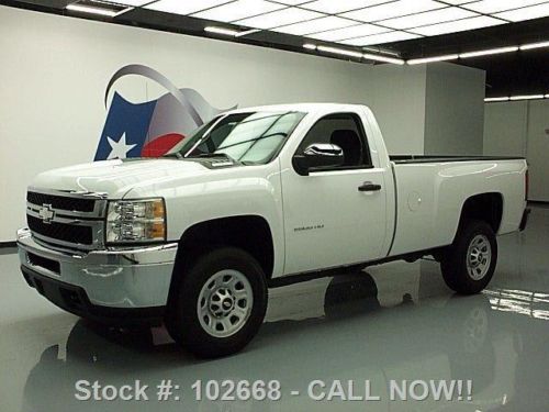 2013 chevy silverado 2500hd regular cab long bed 35k mi texas direct auto