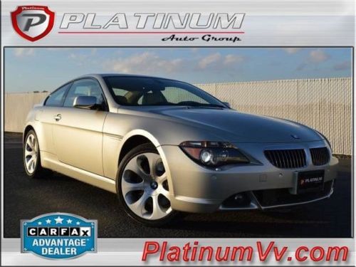 2007 bmw 650i automatic navigation low miles leather heads up display