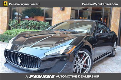 2013 maserati gran tursimo mc stradale convertible--penske wynn ferrari maserati