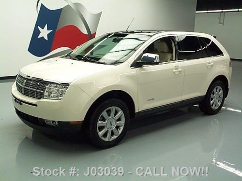 2007 lincoln mkx pano sunroof nav climate seats 58k mi texas direct auto