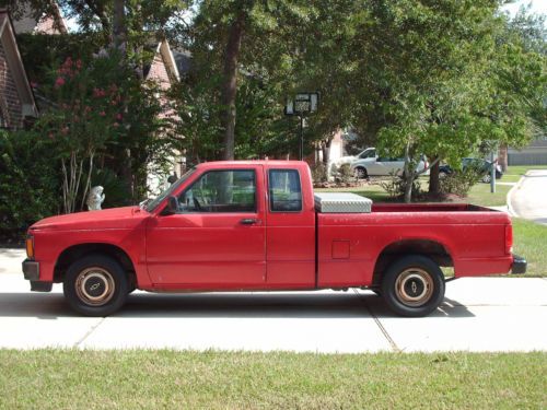 1991 Chevrolet S10 Base Extended Cab Pickup 2-Door 2.5L, image 3