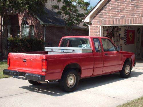 1991 Chevrolet S10 Base Extended Cab Pickup 2-Door 2.5L, image 4