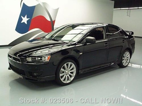 2010 mitsubishi lancer gts paddle shift spoiler 36k mi texas direct auto