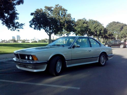 Bmw 1987 635csi euro body | e24 | 6 series | classic bmw