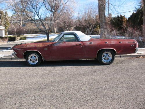 1969 chevrolet chevelle ss el camino ss396 numbers matching 396