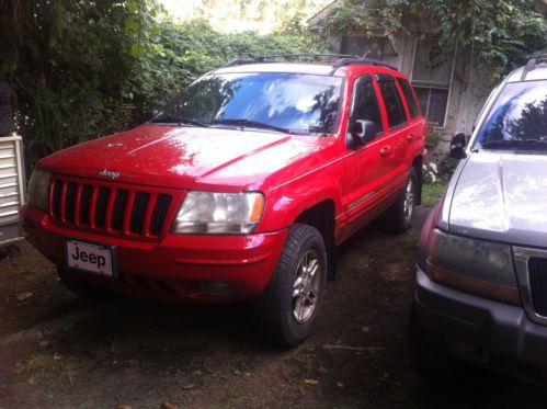 1999 jeep grand cherokee limited sport utility 4-door 4.7l  ***no motor***