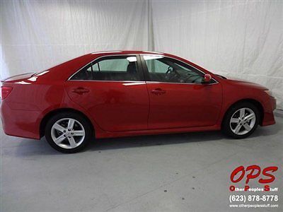 2013 toyota camry  se  barcelona red metallic