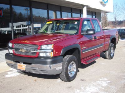 2004 chevrolet silverado 2500 hd ls extended cab pickup 4-door 6.0l