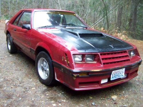 1982 ford mustang gt hatchback 2-door 255 ci. v8