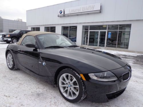 Certified 2008 z4 3.0i roadster coupe convertible l6 rwd paddle shifters video
