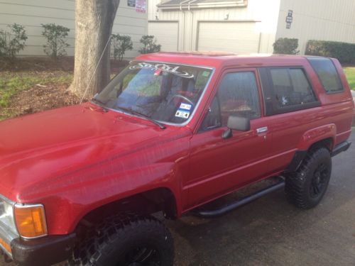 1987 toyota 4runner 22re 5spd 4x4