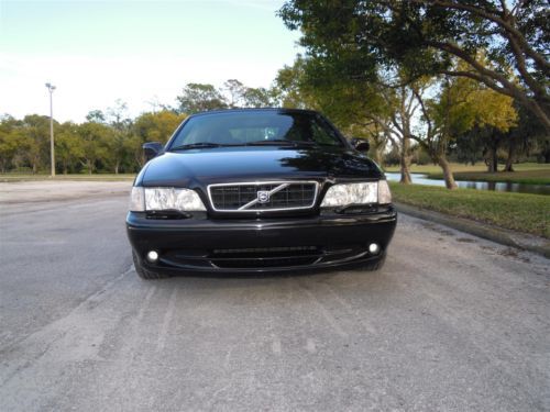 2004 VOLVO C70 CONVERTIBLE TRIPLE BLACK 242HP AUTO 1-FLORIDA OWNER! NO RESERVE!!, image 13