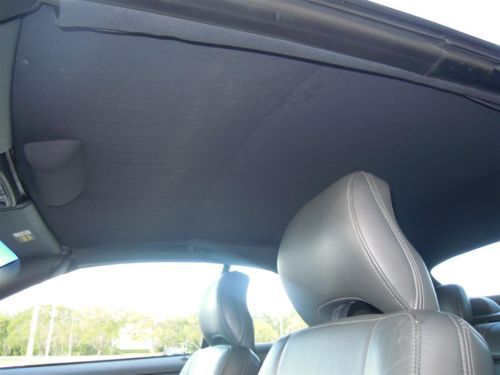 2004 VOLVO C70 CONVERTIBLE TRIPLE BLACK 242HP AUTO 1-FLORIDA OWNER! NO RESERVE!!, image 23