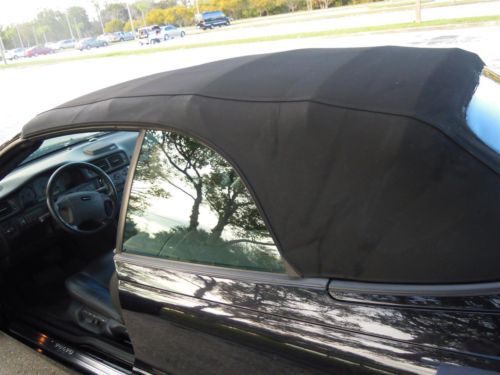2004 VOLVO C70 CONVERTIBLE TRIPLE BLACK 242HP AUTO 1-FLORIDA OWNER! NO RESERVE!!, image 24
