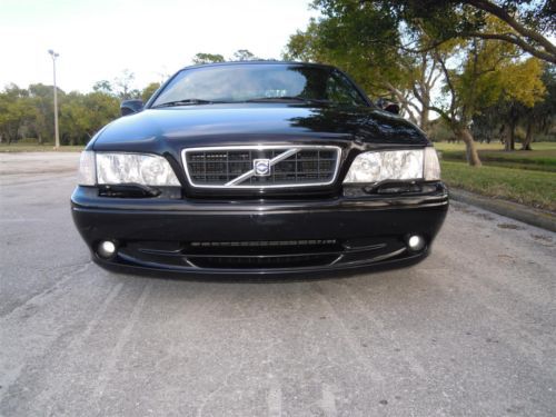2004 VOLVO C70 CONVERTIBLE TRIPLE BLACK 242HP AUTO 1-FLORIDA OWNER! NO RESERVE!!, image 38
