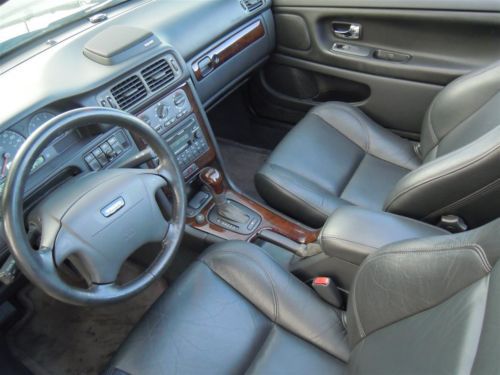 2004 VOLVO C70 CONVERTIBLE TRIPLE BLACK 242HP AUTO 1-FLORIDA OWNER! NO RESERVE!!, image 41